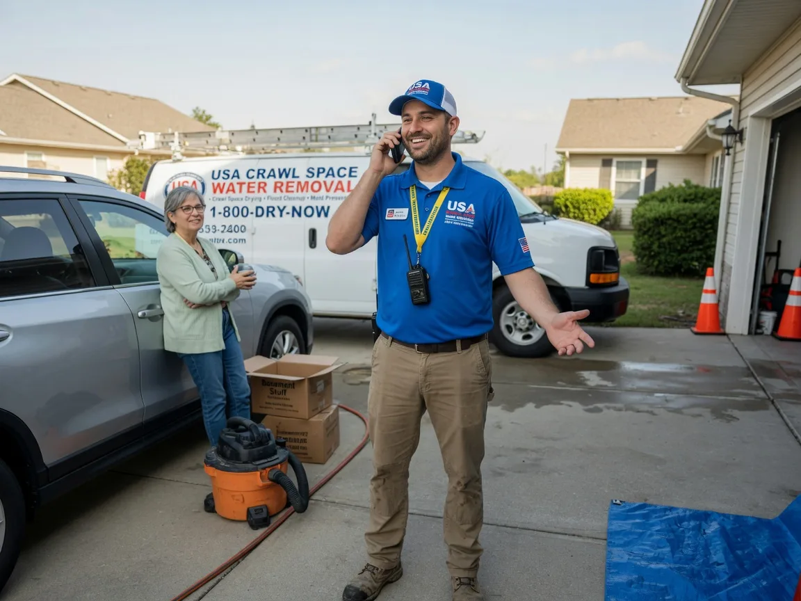 Crawl Space Water Removal Washington FAQs